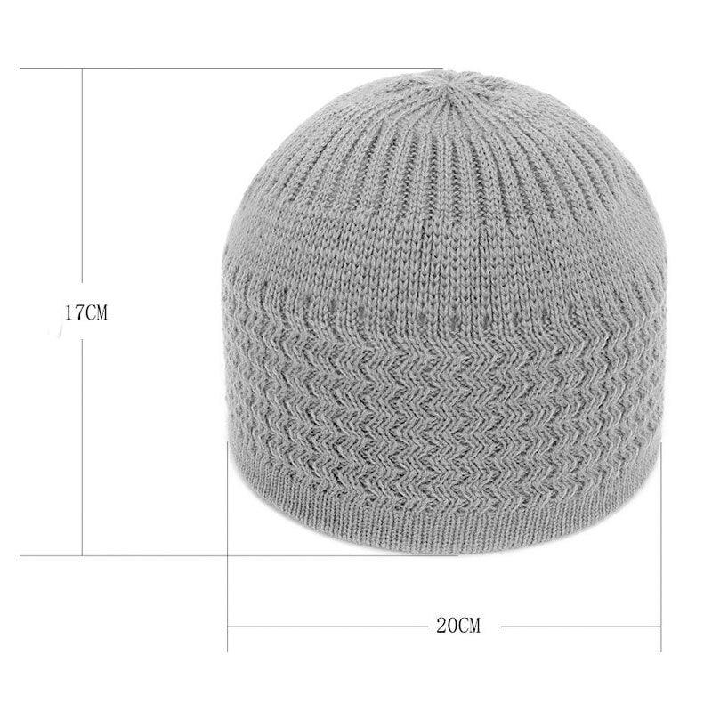 Chapeau-tricoté-pour hommes- casquette