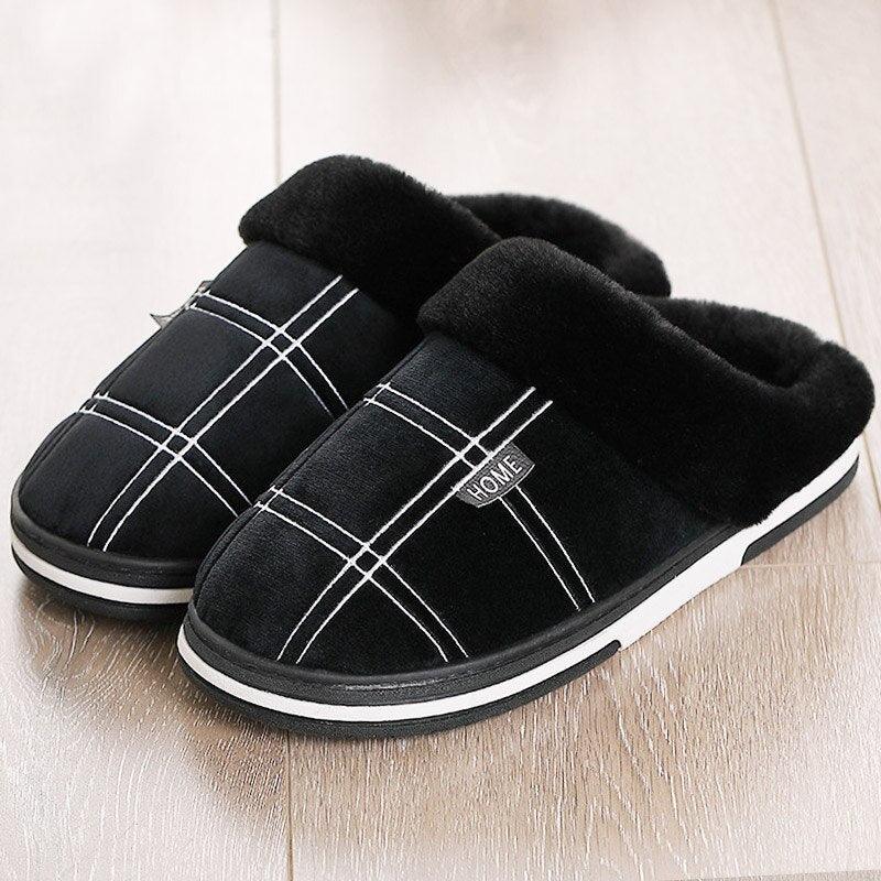 Chaussons de maison pour hommes Black