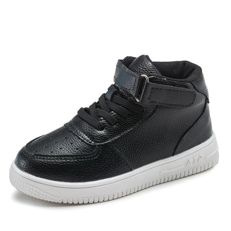 Chaussures Enfant Cuir Casual Sneakers black shoe China