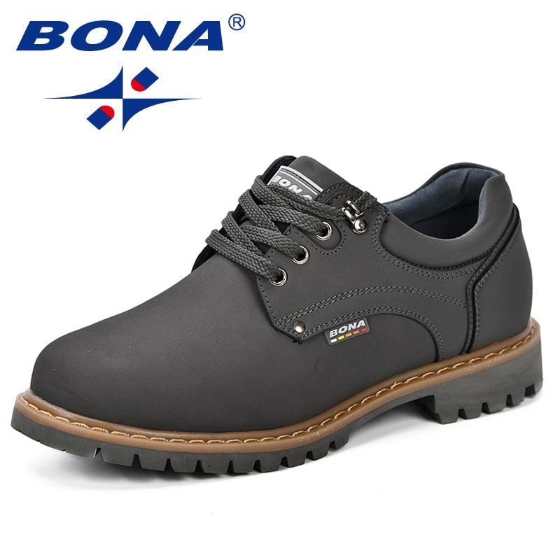 Chaussures Homme Casual, Chaussures en Cuir de Vache