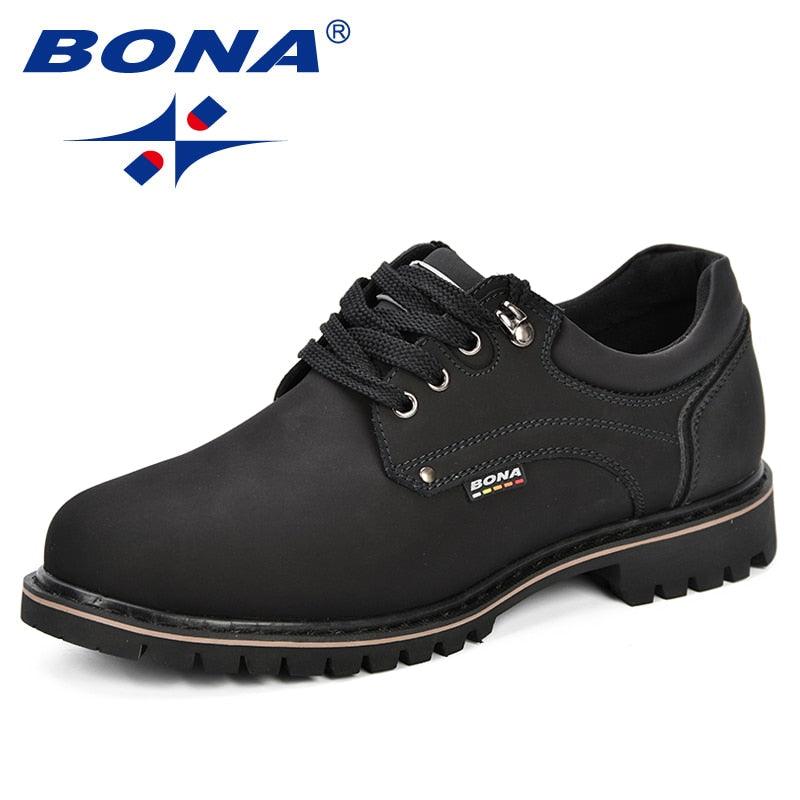 Chaussures Homme Casual, Chaussures en Cuir de Vache