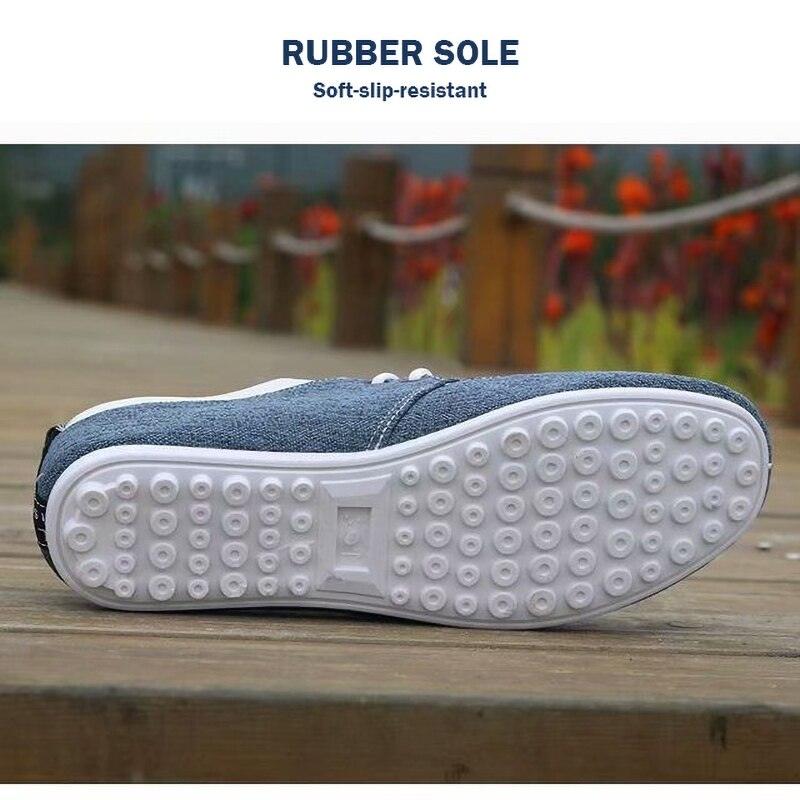 "Chaussures Hommes 2022 : Mocassins en toile casual et respirants"