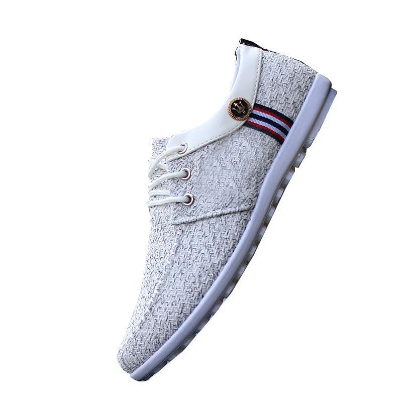 Chaussures-Hommes-Décontractées en Toile 2020