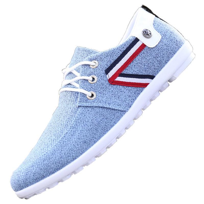 Chaussures-Hommes-Décontractées en Toile 2020