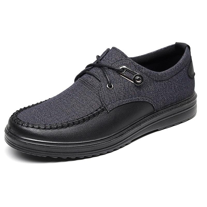 Chaussures Hommes en Cuir à la Mode 6 gray