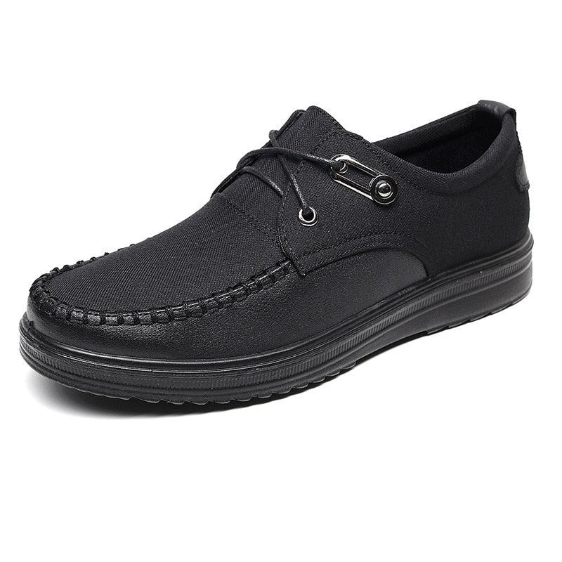 Chaussures Hommes en Cuir à la Mode 5 black