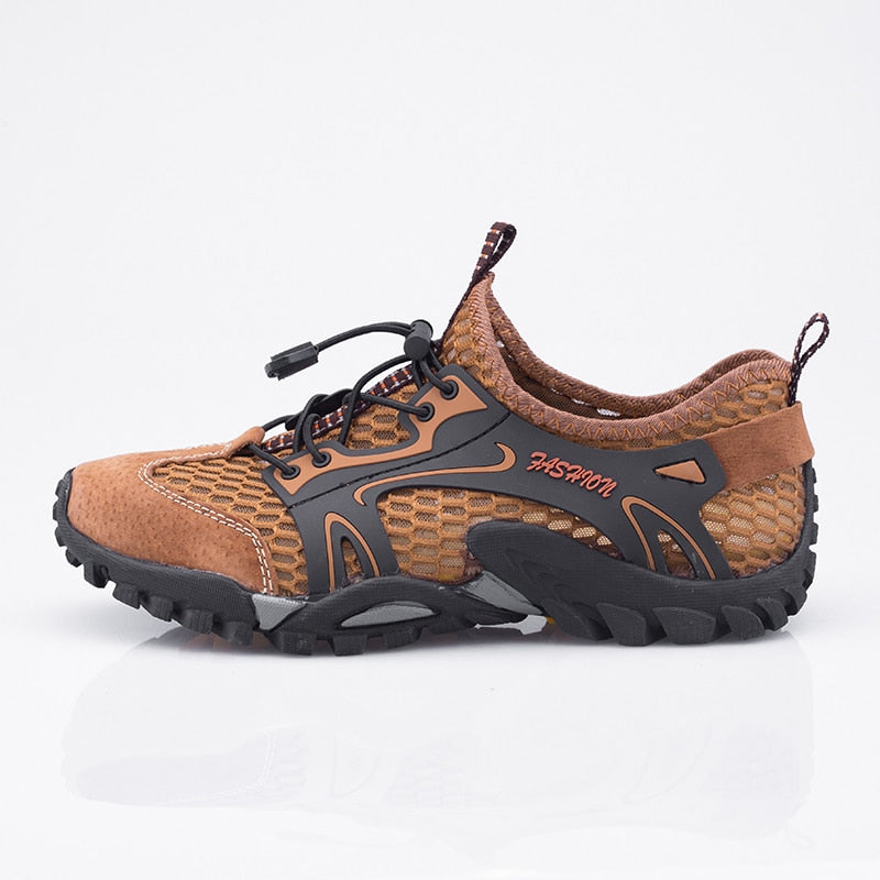 Chaussures aquatiques pour homme : parfaites pour la plage et la randonnée aquatique A01-9321-Brown