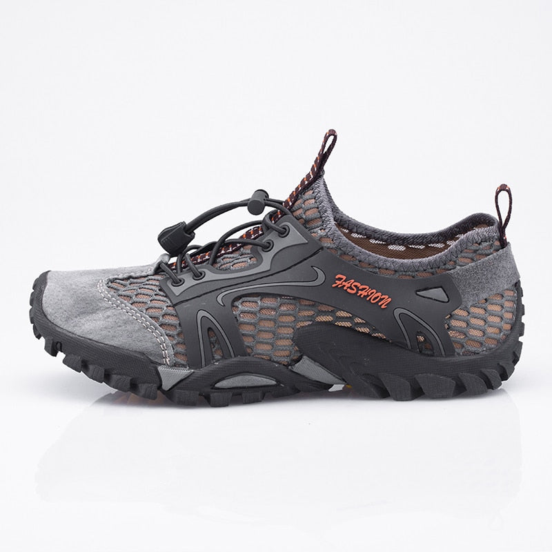 Chaussures aquatiques pour homme : parfaites pour la plage et la randonnée aquatique A01-9321-Grey