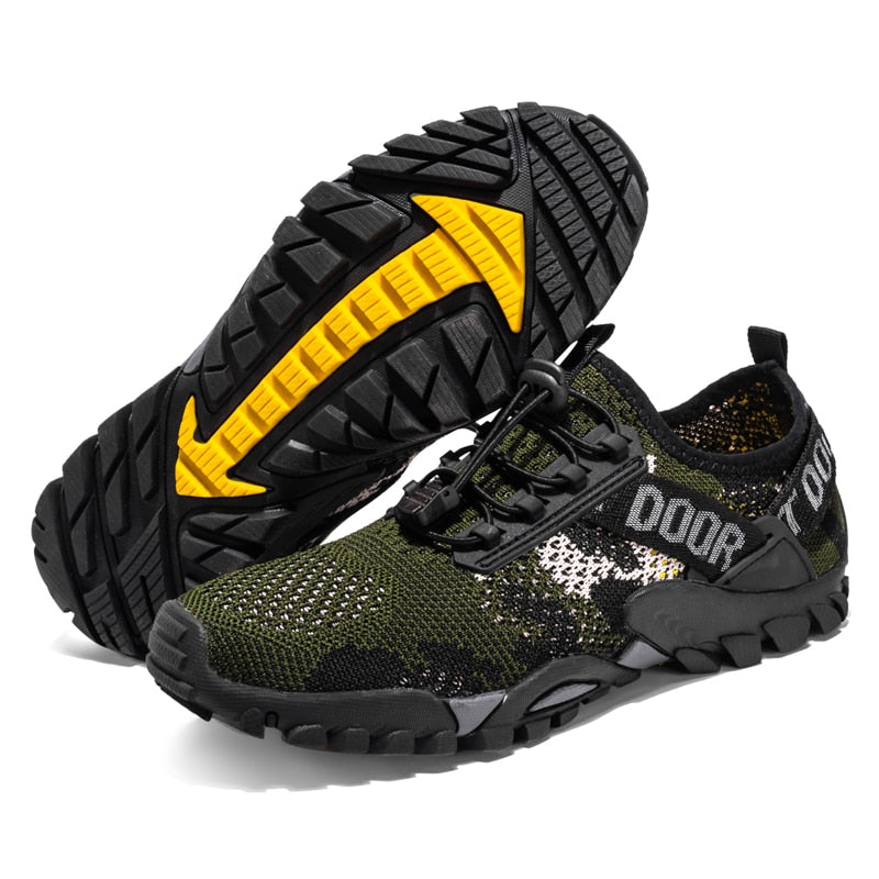 Chaussures aquatiques pour homme : parfaites pour la plage et la randonnée aquatique A01-9322-Green