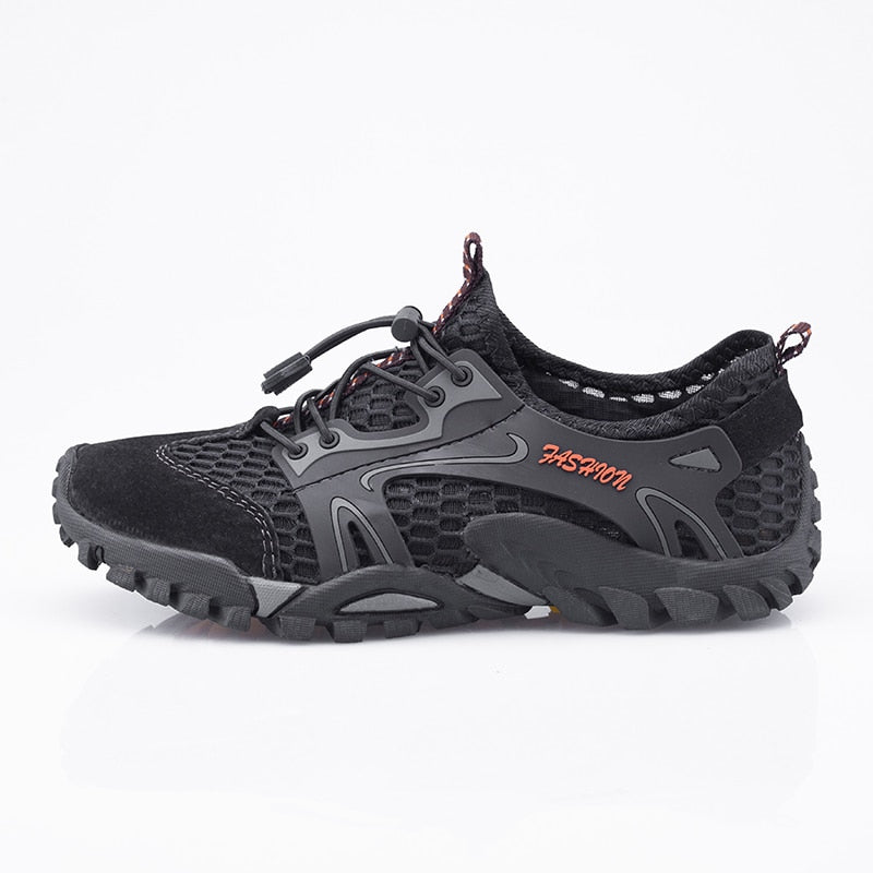 Chaussures aquatiques pour homme : parfaites pour la plage et la randonnée aquatique A01-9321-Black