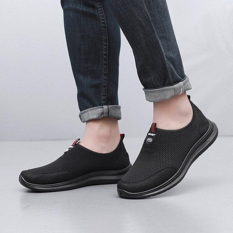 "Chaussures d'été pour hommes : Slip-on, respirantes et confortables"