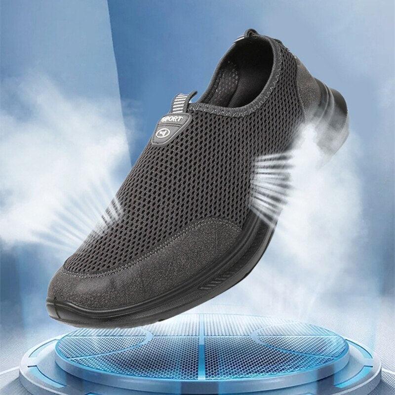 "Chaussures d'été pour hommes : Slip-on, respirantes et confortables"