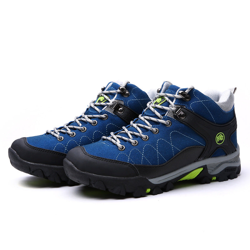 Chaussures de randonnée hautes et chaudes pour l'extérieur - AOMshop Blue