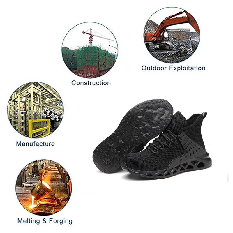 Chaussures de sécurité avec embout en métal - Indestructibles et étanches