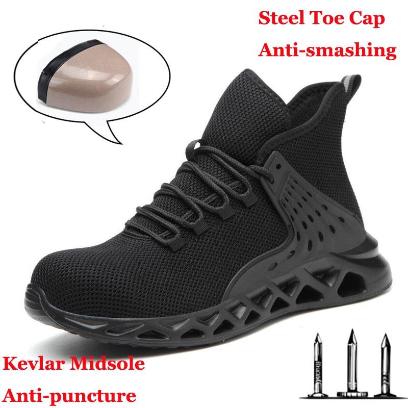 Chaussures de sécurité avec embout en métal - Indestructibles et étanches