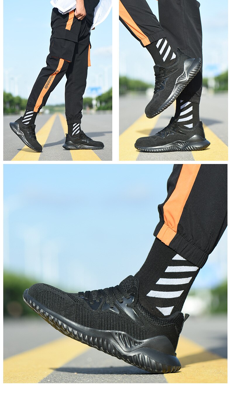 Chaussures de sécurité homme résistantes, légères et respirantes - AOMshop