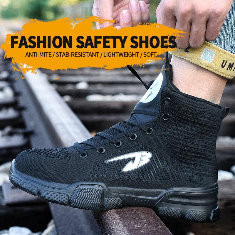 "Chaussures de sécurité indestructibles avec embout en acier pour hommes et femmes"