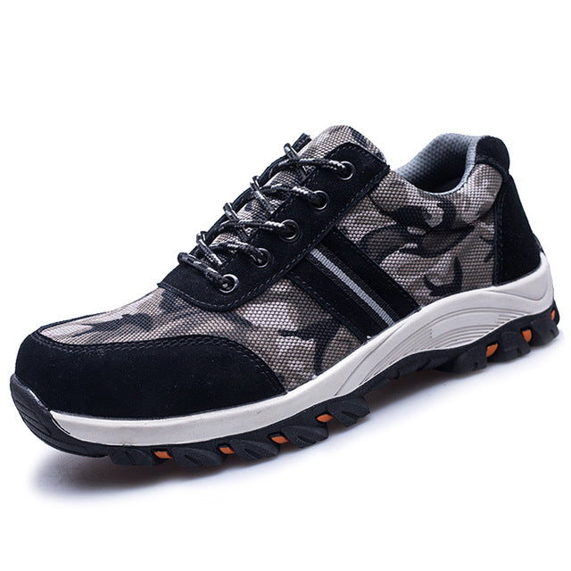 Chaussures de sécurité résistantes et anti-perforation pour homme | AOMshop Black