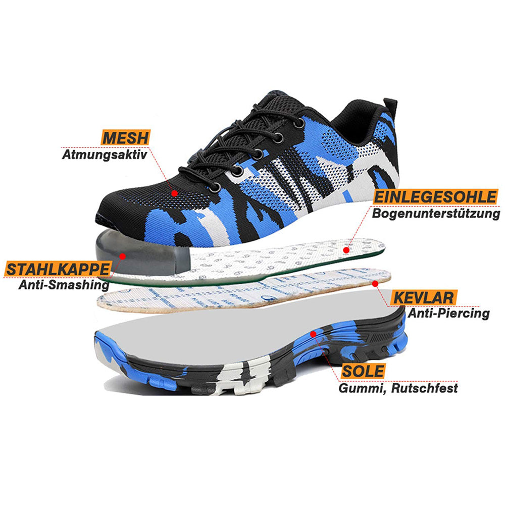 Chaussures de sécurité résistantes et anti-perforation pour homme | AOMshop