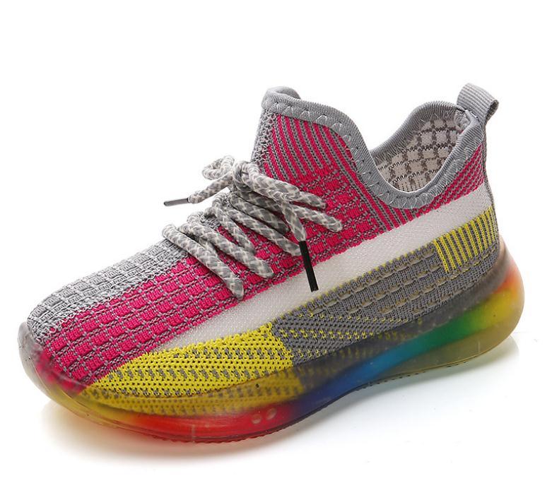 Chaussures de sport pour enfants - Baskets légères et respirantes A00 Rose