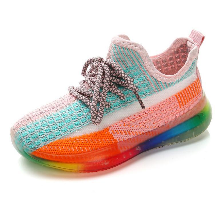 Chaussures de sport pour enfants - Baskets légères et respirantes A99 Pink