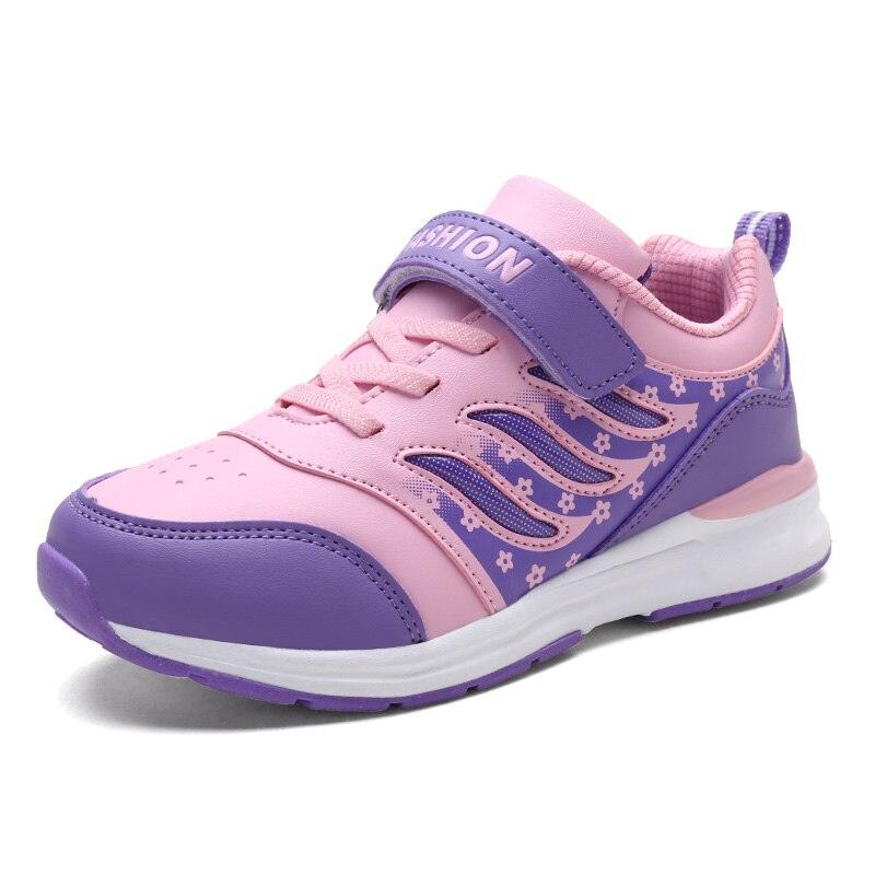 Chaussures de sport pour enfants : imperméables, respirantes et antidérapantes Purple