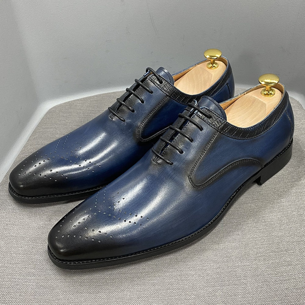 Chaussures en cuir véritable pour homme 2022 - Mariage, bureau, affaires