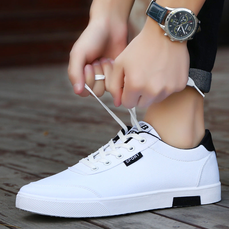 Chaussures en toile pour hommes : le must-have de la mode masculine | AOMshop White