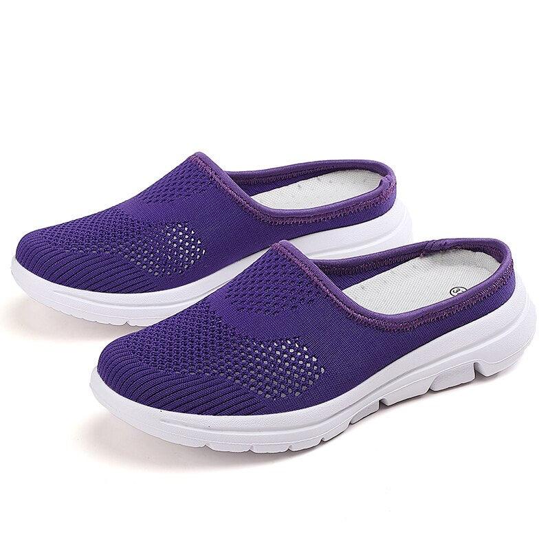 Chaussures pour femmes légères et respirantes pour le printemps purple