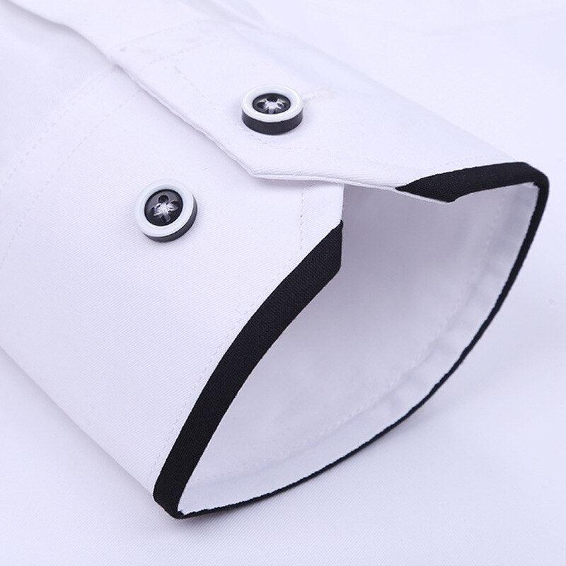 "Chemise pour hommes style chinois avec col mandarin"