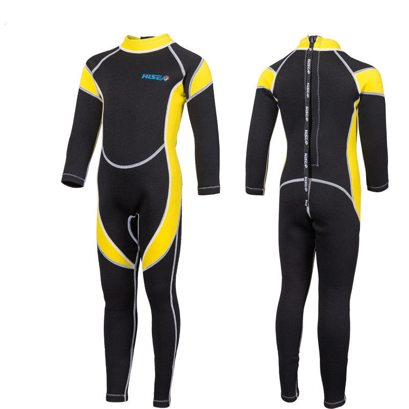 Children's combinaison de plongée une pièce chaude et imperméable AOMshop