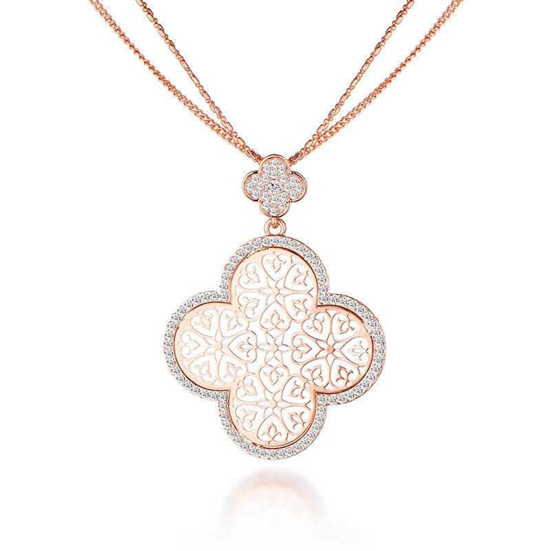 Collier Arbre de Vie Pendentif pour Femme - Bijoux Accessoires Cadeau rose gold 1