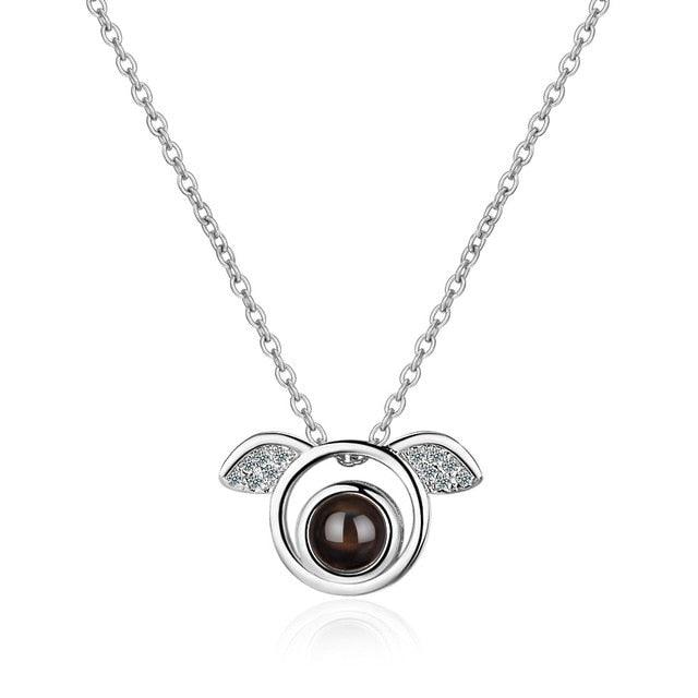 "Collier de patte de chien personnalisé avec photo pour chien pour femmes et hommes" 45cm China I1