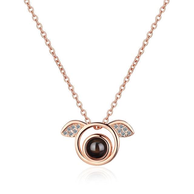 "Collier de patte de chien personnalisé avec photo pour chien pour femmes et hommes" 45cm China I2
