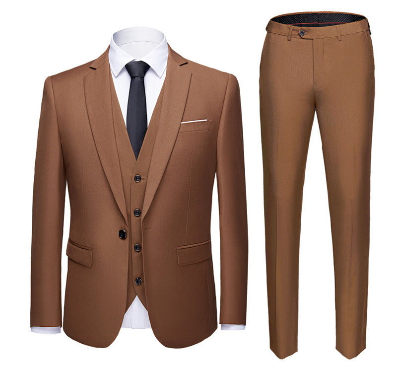 "Costume Homme Mariage - AOMshop" Khaki
