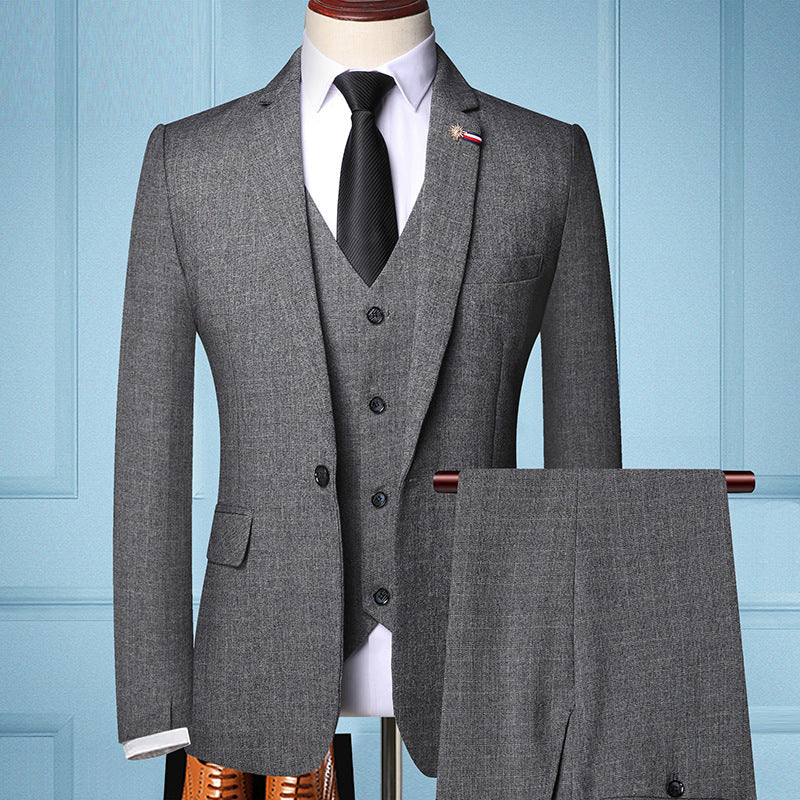 "Costume Trois Pièces Homme | AOMshop" Grey