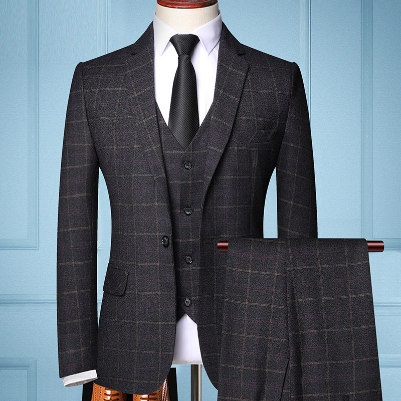 "Costume trois pièces pour homme | AOMshop" Coffee