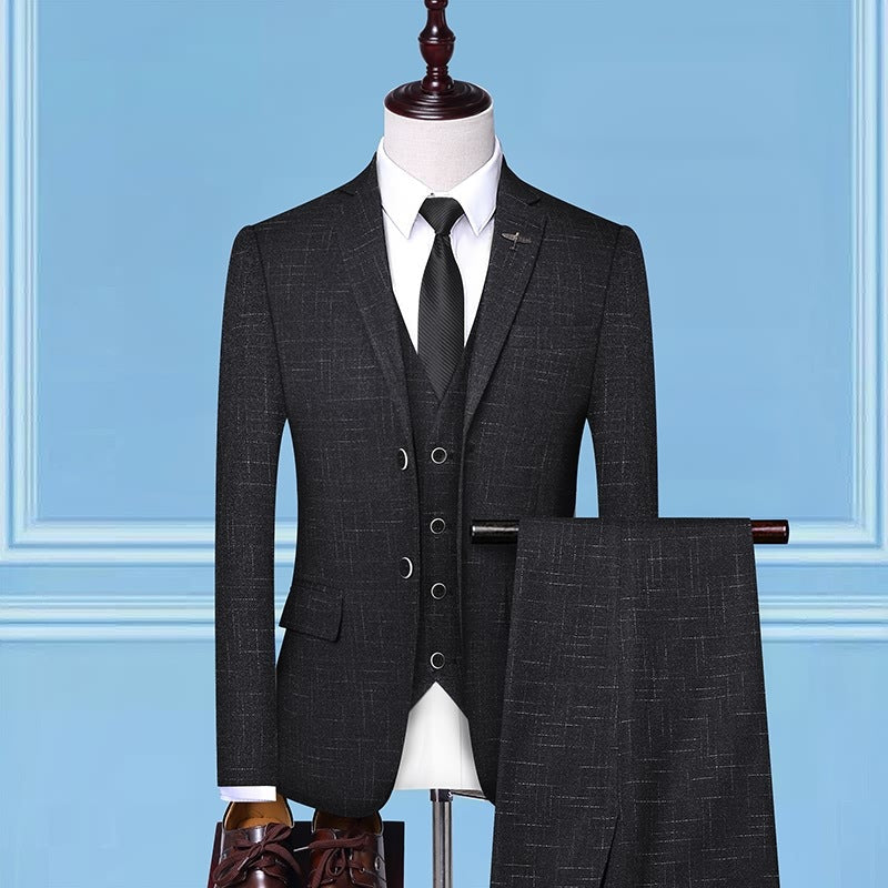 "Costume trois pièces pour homme | AOMshop" Dark Grey