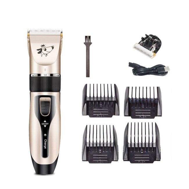 Coupe Poils pour Chien et Chat Rechargeable USB Packaging D