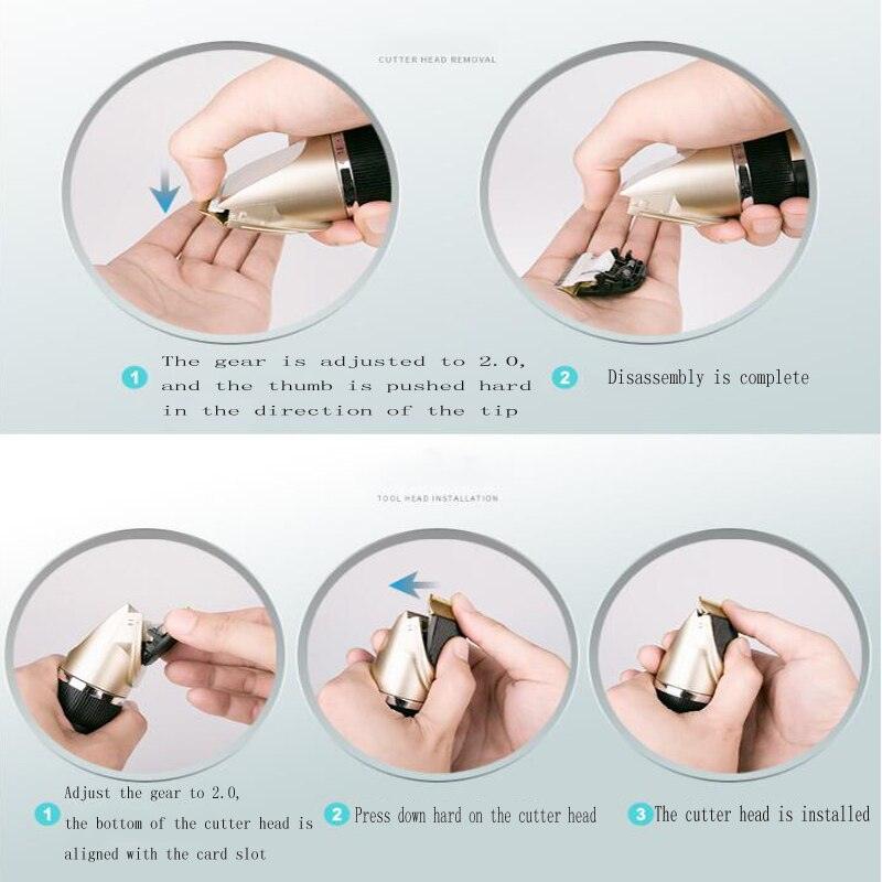 Coupe Poils pour Chien et Chat Rechargeable USB