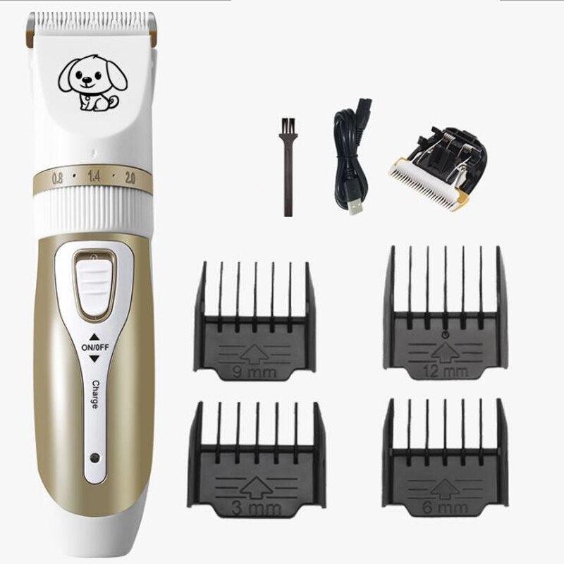 Coupe Poils pour Chien et Chat Rechargeable USB Packaging G