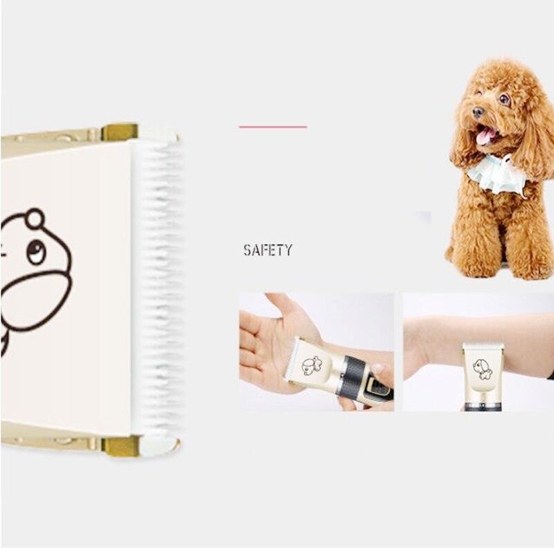 Coupe Poils pour Chien et Chat Rechargeable USB