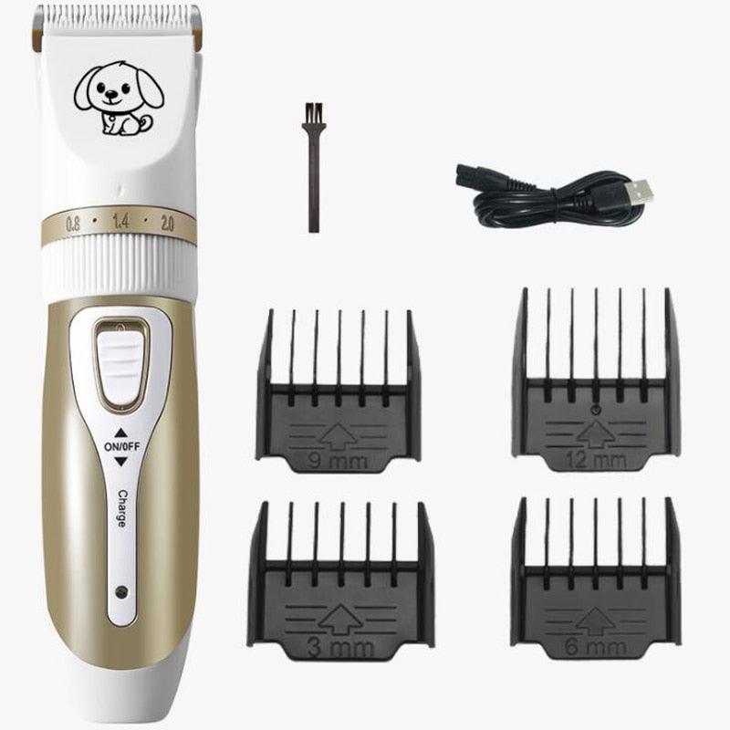 Coupe Poils pour Chien et Chat Rechargeable USB Packaging F