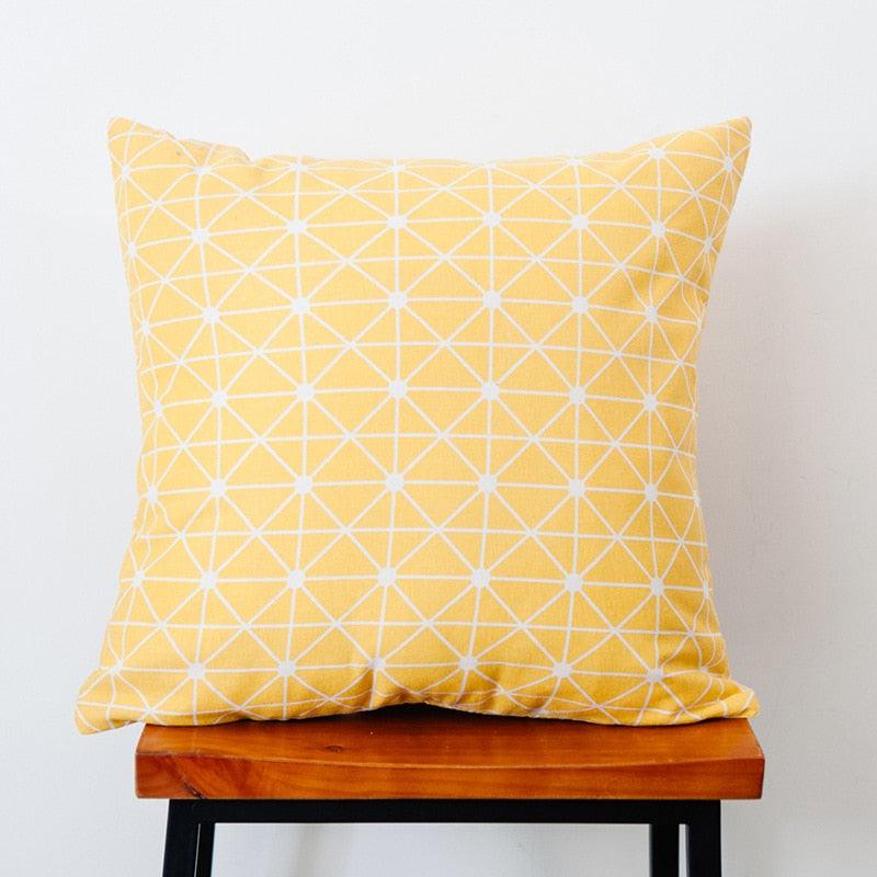 Coussin en coton nordique pour canapé, housse de coussin pour coussin de voiture, textile d'intérieur color 4 45 - 45 without core