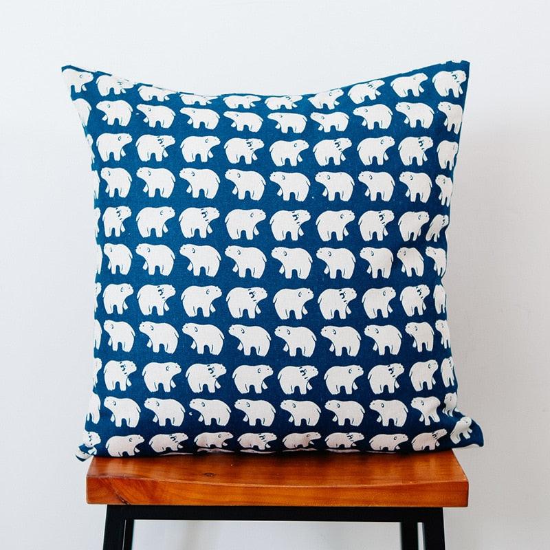 Coussin en coton nordique pour canapé, housse de coussin pour coussin de voiture, textile d'intérieur color 20 45 - 45 without core