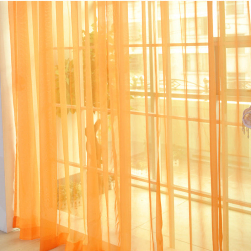 "Curtains modernes en tulle transparent pour salon et chambre - AOMshop"
