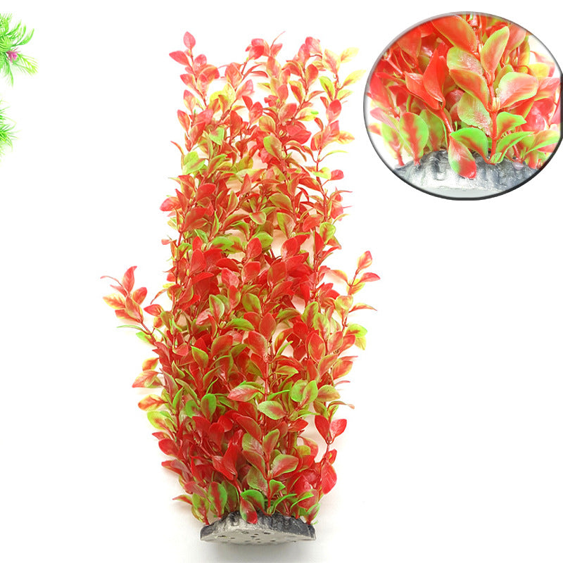 Décor d'aquarium à plantes simulées - AOMshop