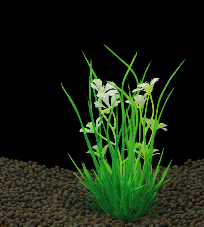 Décoration d'aquarium à plantes simulées - AOMshop