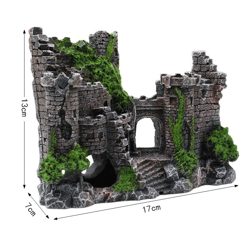 Décoration en résine pour aquarium - AOMshop