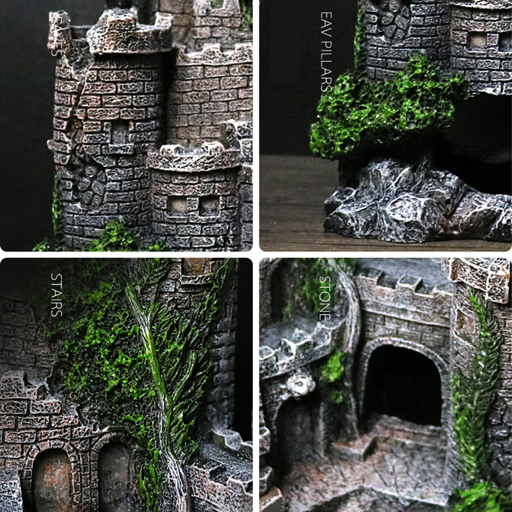 Décoration en résine pour aquarium - AOMshop